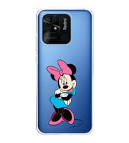 Redmi 10c  Kapak Minnie Mouse Tasarımlı Şeffaf  Kılıf