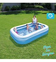 Havuz Jumbo 262 Cm x 175 Cm x 51 Cm - Mavi Su Dünyası