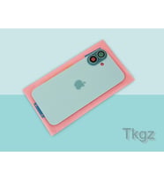 İphone 16 PLUS Arka Pil Batarya Kapağı Kapak ( Full Kamera Lensli ) MAVİ