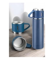 Mey İthalat® 500 ml Kapasiteli Taşınabilir Basınçlı Termos Seti Günlük Kullanım için İdeal