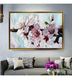 Altın Çerçeveli dekoratif tablo a628 (Gold)