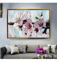Altın Çerçeveli dekoratif tablo a628 (Gold)