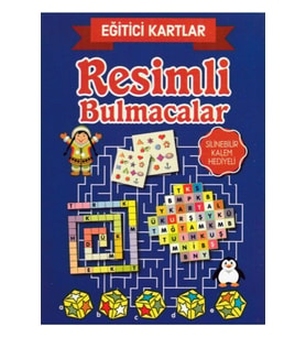 Eğitici Kartlar Resimli Bulmacalar