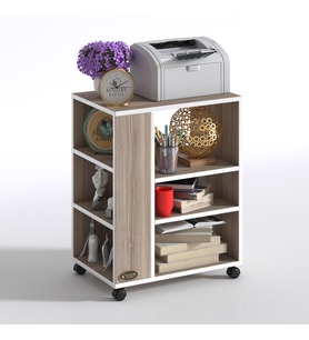 Kenzlife ofis yazıcı masası berubetto076 crd 076*060*40 tekerlekli sekreter