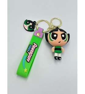 Yeşil Sevimli Kız Anahtarlık