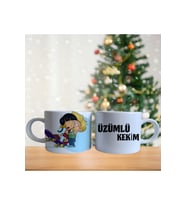 Ghostbastır Design Cedric Üzümlü Kekim Kupa Bardak Tek Adet 0101