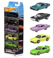 Hot Wheels Fast & Furious Temalı Beşli Araba Seti (2025) Hızlı ve Öfkeli