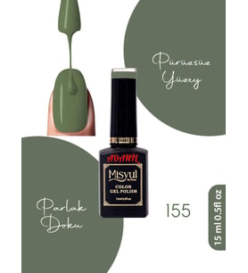 Adanil 15 ml Misyul Profesyonel Kalıcı Oje Mis-155