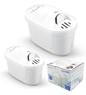 Lexroo Purepro Su Arıtma Sürahisi Filtresi (2 Adet Filtre) Jugg Ve Brita Maxtra+ Pro İle Uyumlu
