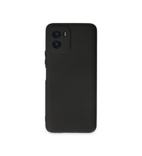 Vivo Y15s Kılıf First Silikon - Siyah