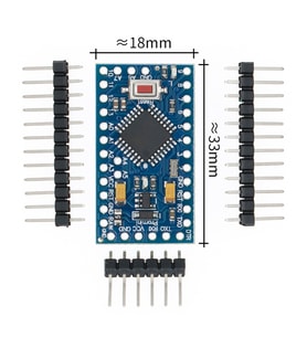 Arduino Pro Mini ATMEGA328A 5V 16Mhz Açık Kaynak Kodlu Yazılım Geliştirme Kartı Microchip Eğitim Prg
