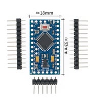Arduino Pro Mini ATMEGA328A 5V 16Mhz Açık Kaynak Kodlu Yazılım Geliştirme Kartı Microchip Eğitim Prg