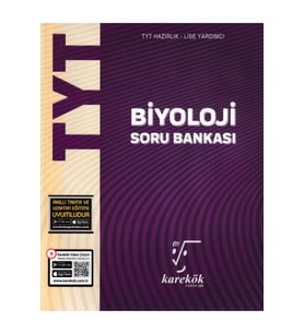 Karekök Yayıncılık Karekök TYT Biyoloji Soru Bankası (Yeni) (Çok Renkli)