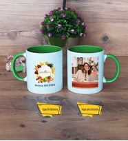 Diyetisyen Kupa Bardak Yeşil Fotoğraflı Diyetisyenler Günü Hediyesi