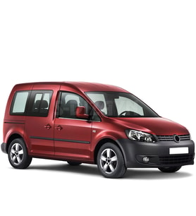 VW Caddy Krom Cam Çıtası 4 Prç 2004-2015