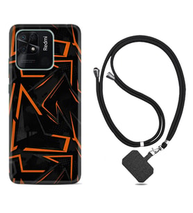Xiaomi Poco X3 Pro M4 Pro X4 Pro C40 10C Kılıf Boyun Askılı Silikon Zigzaglar 1651