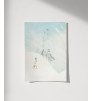 Çerçevesiz Poster Beyaz Rüya (Çok Renkli)