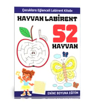 Hayvan Labirent Kitabı (52 Süper Hayvan)