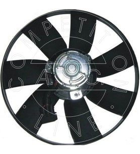 Volkswagen Golf 4 Bora 1998- FAN Motoru Davlumbazsiz 345 MM 3 FIS 7 Kanat 1J0959455D Deye