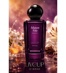 Liveup Niche Serisi Maison Vela Kadın Parfümü 100ml Tatlı, Baştan Çıkarıcı, Gurme EDP For Women 100ml