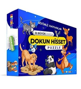Sevimli Hayvanlar - Dokun Ve Hisset Puzzle
