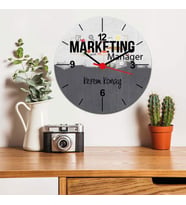Marketing Manager Duvar Saati