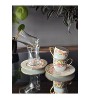rosa 2 kişilik kahve ve çay seti