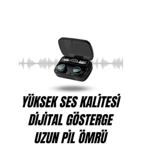Mey İthalat® Ucuz Kaliteli Yeni Nesil 7 Kordonlu Akıllı Saat Kablosuz Bluetooth Kulaklık Anc Özelli