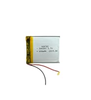 304053 3.7V 600 MAh Li-Polymer Pil (Devreli/1.5A)