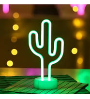 Neon Işıklı Masa Gece Lambası