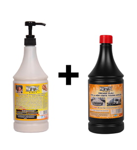 Kumlu El Temizleme Kremi ( Sabunu) 1 kg & Oto, Motor Ve Tır Yıkama İlacı 1 Litre