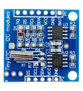 DS1307 RTC IIC Zaman Modül Gerçek Zaman Saat I2C 24C32 Eeprom Sn/Dakika/Saat/Gün/Ay/Yıl/Tarih Hesap