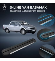 Ssangyong Actyon Sport S-Line Premium Krom Yan Basamak 2006-2018