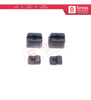 Mercedes W460 W461 için Ön Sinyal Lamba Far Kafes Çerçeve Koruyucu Izgara Bağlantı Klips Braket Seti