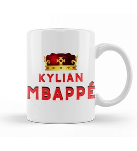 Kylian Mbappé Kupa Bardak Porselen