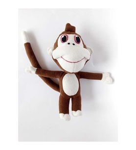 JoyToyTr Peluş Tatlı Maymun Oyuncak 30 cm Maymuncuk Oyun Arkadaşı Yerli Üretim
