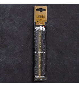 Addi Champagner 7Mm 15Cm Plastik Simli Yün Tığ - 4