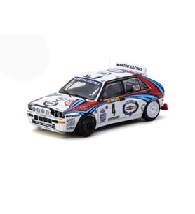 1/64 Model Araç HF Integrale Monte Carlo Rally 1992 #04 Winner Didier Auriol / Bernard Occelli
