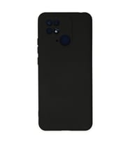 Xiaomi Redmi 10c Kılıf Nano İçi Kadife Silikon - Siyah