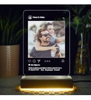 Sosyal Medya Tasarımlı 3d Led Lamba
