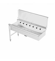 Electrolux Professional Derin Hazneli Ve Sırtlı Kısa Silindirli Konveyör, 1500 Mm HSSRDB15SB