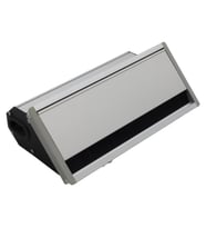 METALLINE FIRÇALI KAPAKLI PRİZ BÜROTİK(MET-X-11-P)