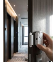 Manyetik Sensörlü Alarm Kapı Pencere İçin 90 Db Güçlü Sesli Uyarı Sistemi