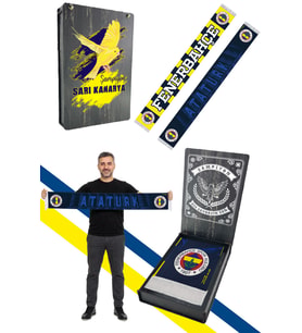 UNISEX ATATÜRK ŞAL UV KUTU HEDİYELİ