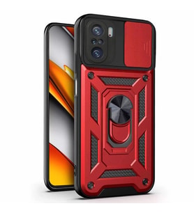 Microsonic Xiaomi Redmi K40 Pro+ Kılıf Impact Resistant Kırmızı