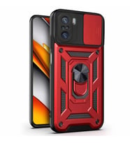 Microsonic Xiaomi Redmi K40 Pro+ Kılıf Impact Resistant Kırmızı