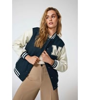 ONLY ONLSILJA LIFE PADDED BOMBER CC OTW (Petrol Yeşili)