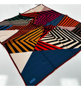 AKEL Twill Eşarp LTC0412 (Çok Renkli)