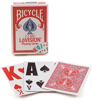 Bicycle Lovision Oyun Kartları (Kırmızı)