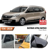 Dacia lodgy Yarasa Ayna Kapağı Batman Parlak Siyah Piano Black
